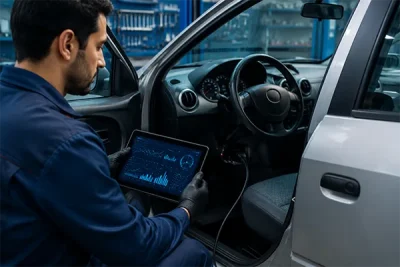 آموزش پارامترخوانی با دستگاه دیاگ خودرو و تحلیل دادههای ECU در فرآیند عیبیابی